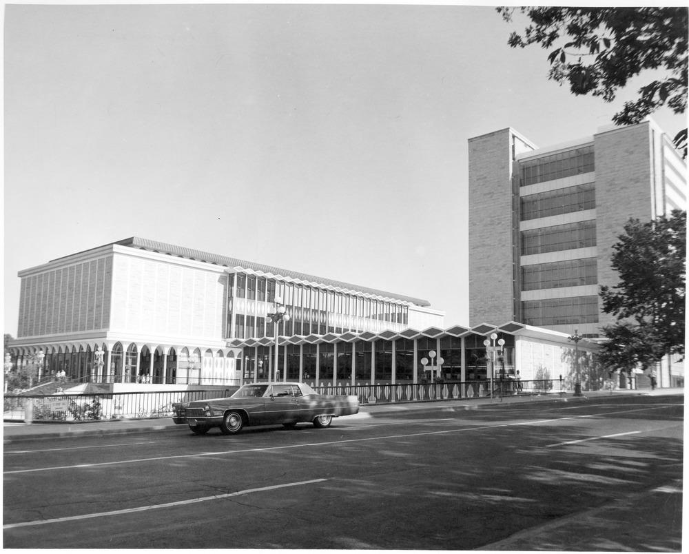 The new provincial museum and archives in 1970.