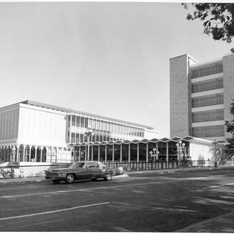 The new provincial museum and archives in 1970.
